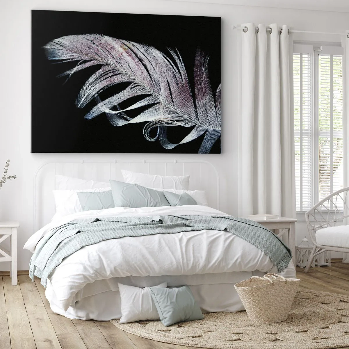 Quadro em tela - Pense no toque - 100x70 cm