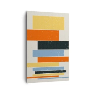 Quadro em tela - Notação musical - 80x120 cm