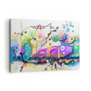 Quadro em tela - Sem palavras! - 120x80 cm