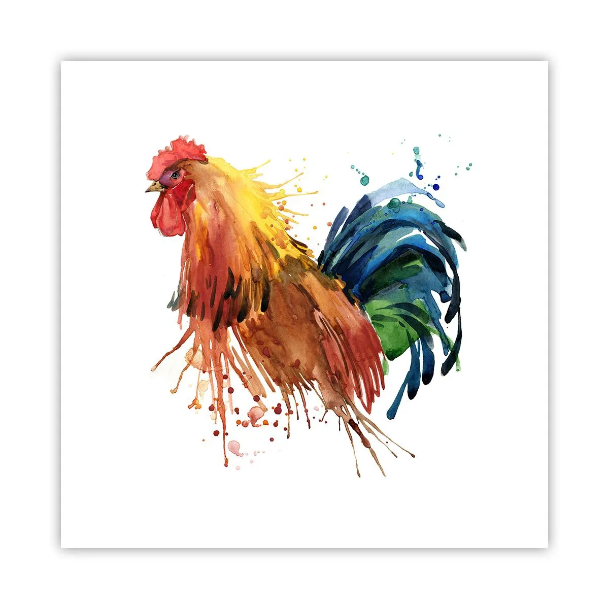 Pôster - Manto real, orgulho real - 50x50 cm