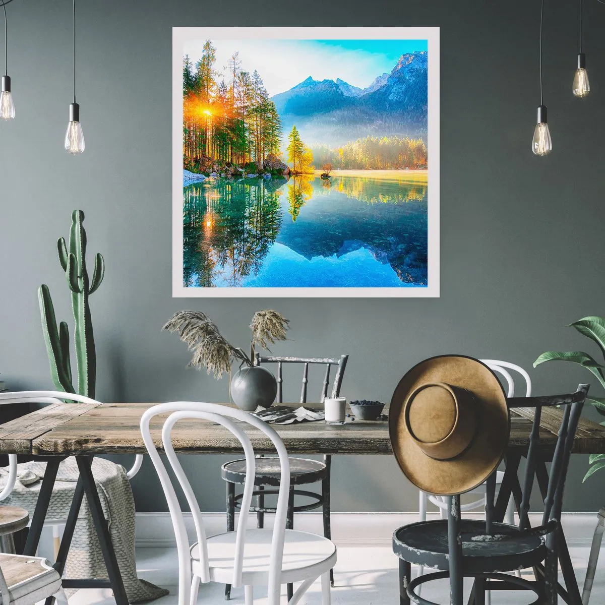 Pôster - Majestade e doçura - 60x60 cm