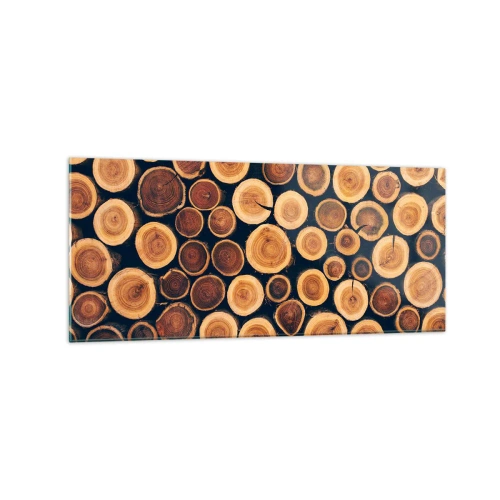 Quadro em vidro - Que idade pareço ter? - 120x50 cm