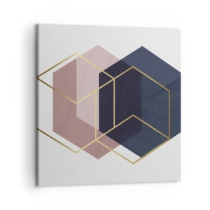 Quadro em tela - O poder da simplicidade - 60x60 cm