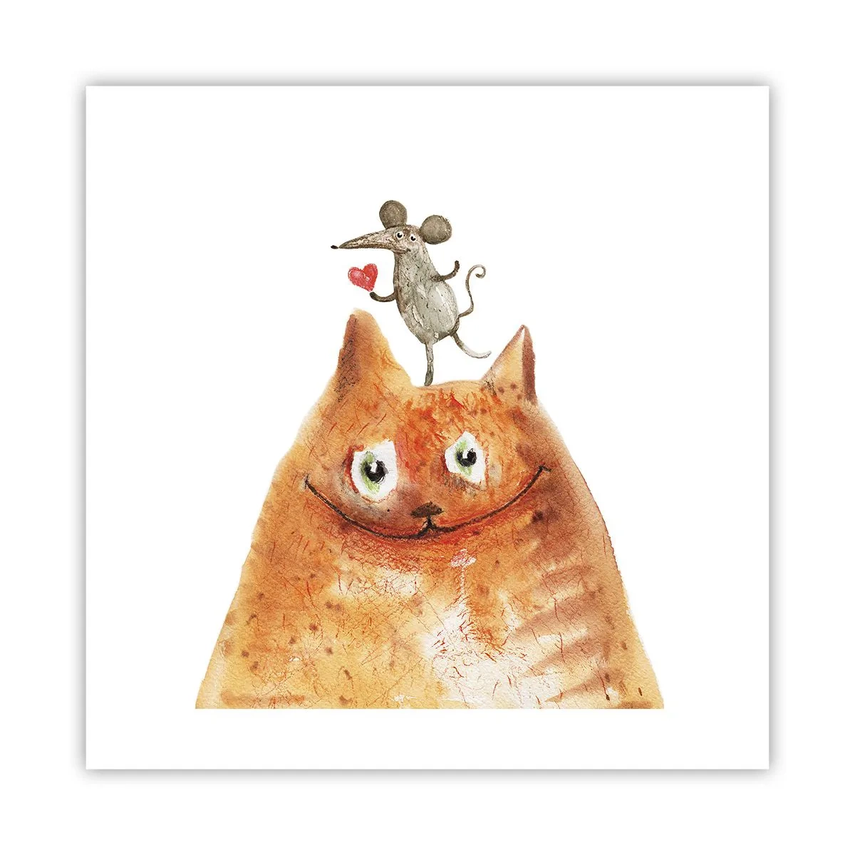 Pôster - Paradoxos do amor - 40x40 cm