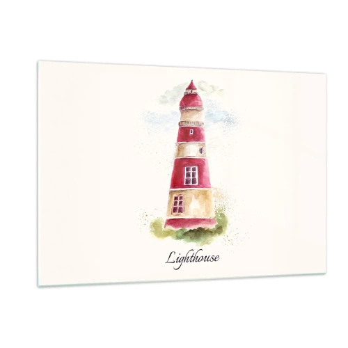 Quadro em vidro - Sempre há clima - 120x80 cm