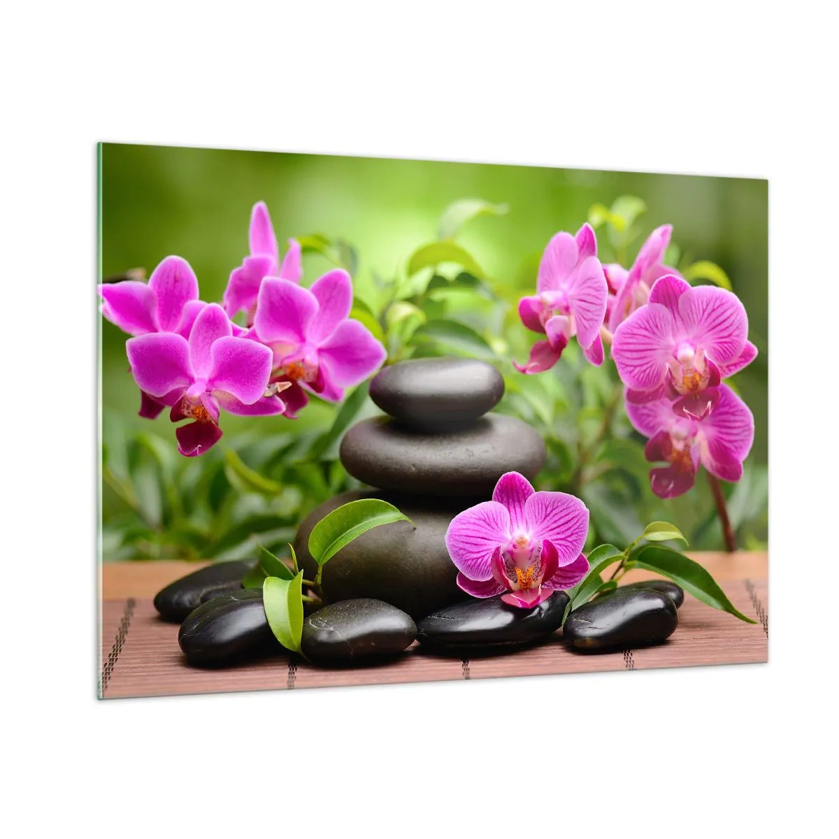 Quadro em vidro - Pirâmide da paz - 100x70 cm