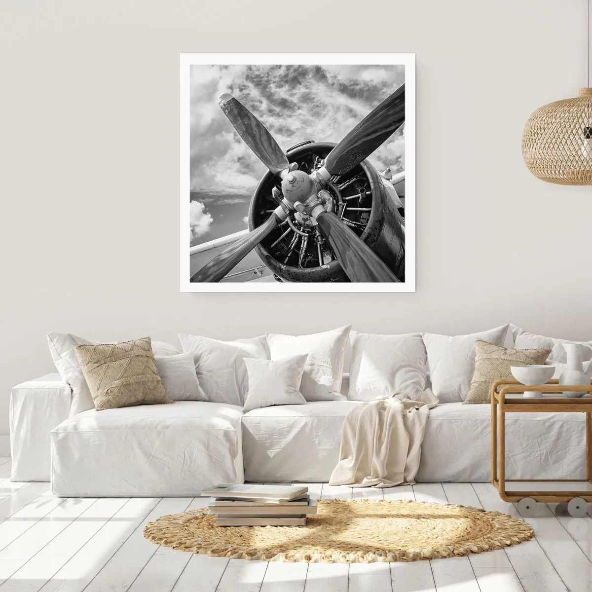 Pôster - O conquistador dos céus - 60x60 cm