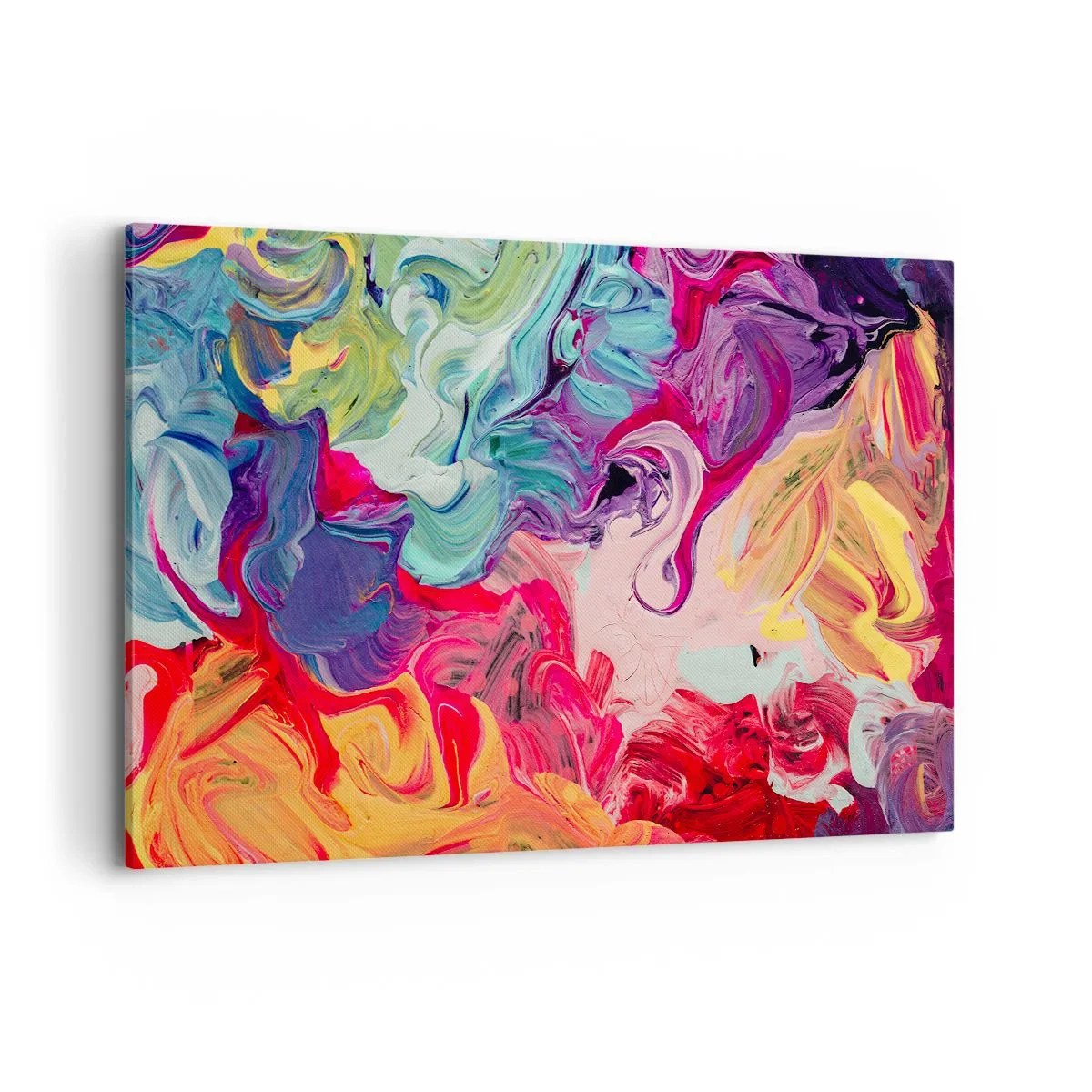 Quadro em tela - O nascimento das cores - 120x80 cm