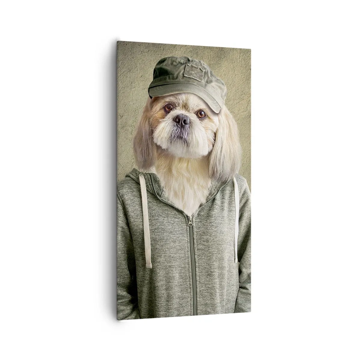 Quadro em tela - Prefiro relaxar - 65x120 cm