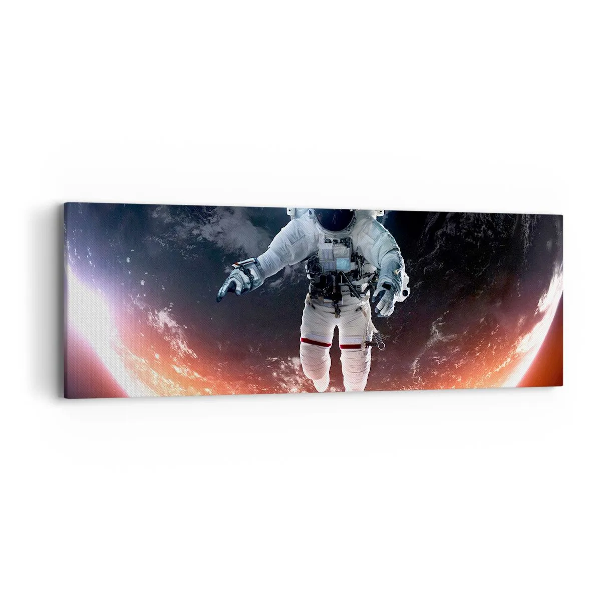 Quadro em tela - Posso ficar um pouco mais? - 90x30 cm