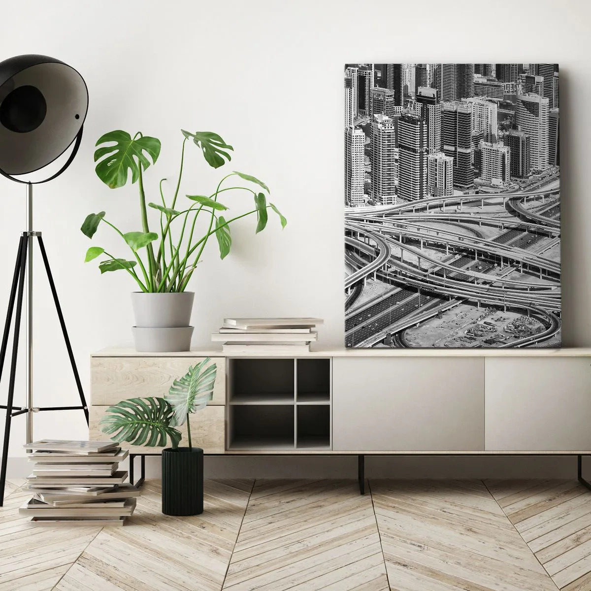 Quadro em tela - Dubai – uma cidade impossível - 55x100 cm