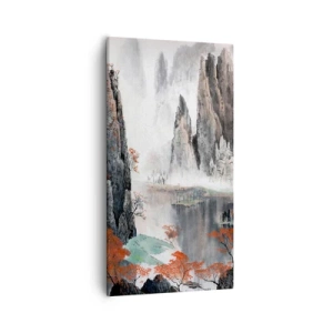 Quadro em tela - Poderosos guardiões  - 55x100 cm