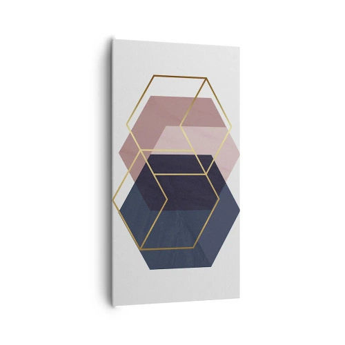 Quadro em tela - O poder da simplicidade - 65x120 cm