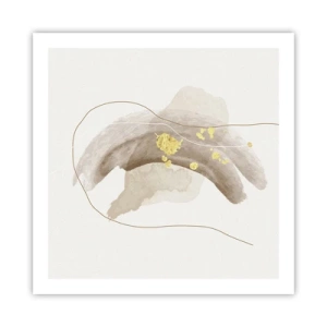 Pôster - Encontrado no espaço - 60x60 cm