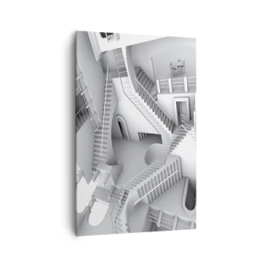 Quadro em tela - Paradoxos do espaço - 80x120 cm