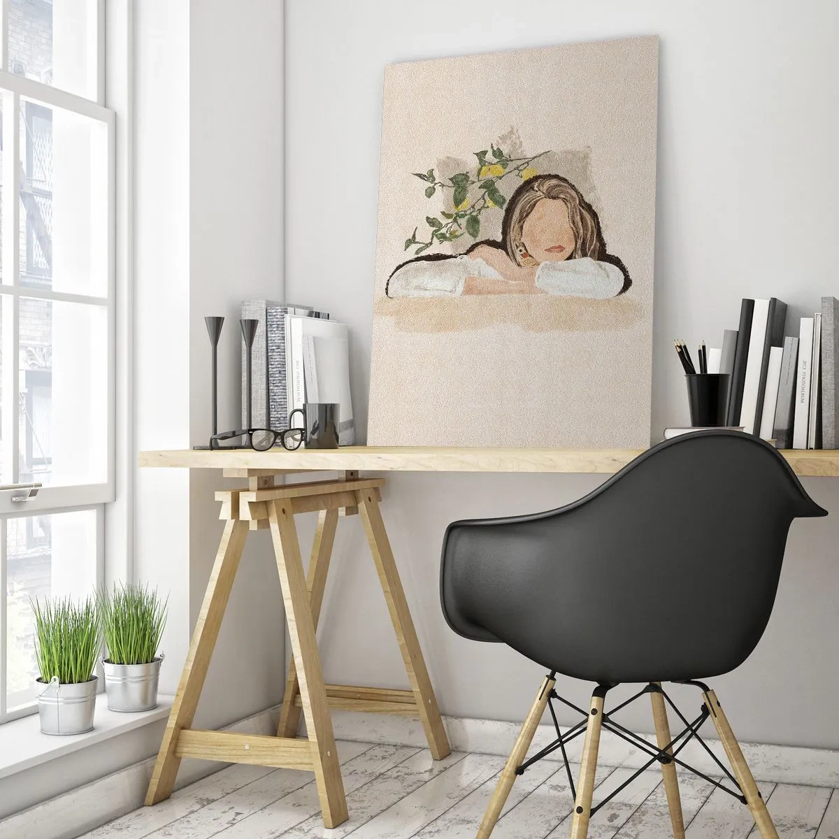 Quadro em vidro - Beleza do sul - 50x70 cm