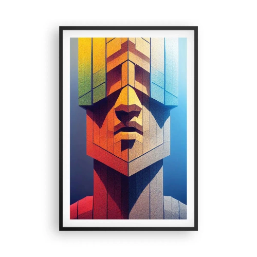 Pôster com moldura preta - Um homem de princípios - 61x91 cm