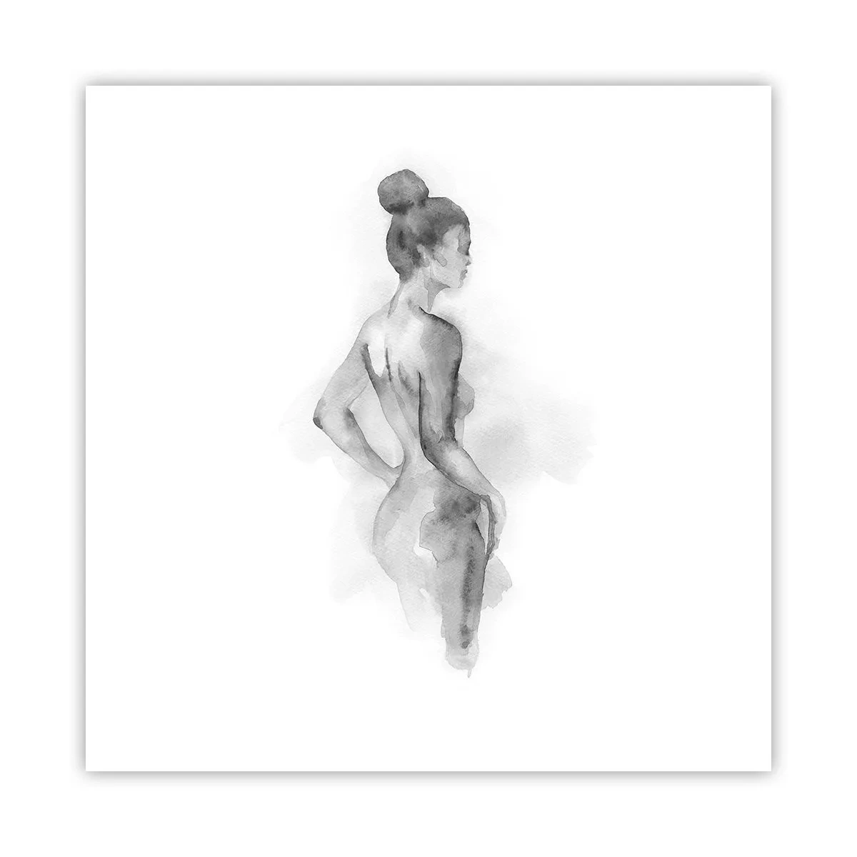 Pôster - Linda como uma pintura - 50x50 cm