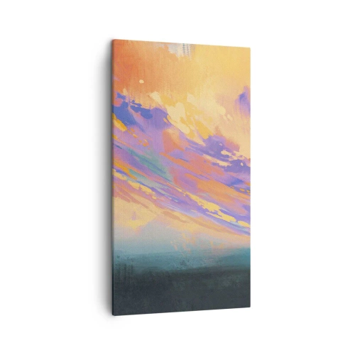 Quadro em tela - A força da atração - 45x80 cm