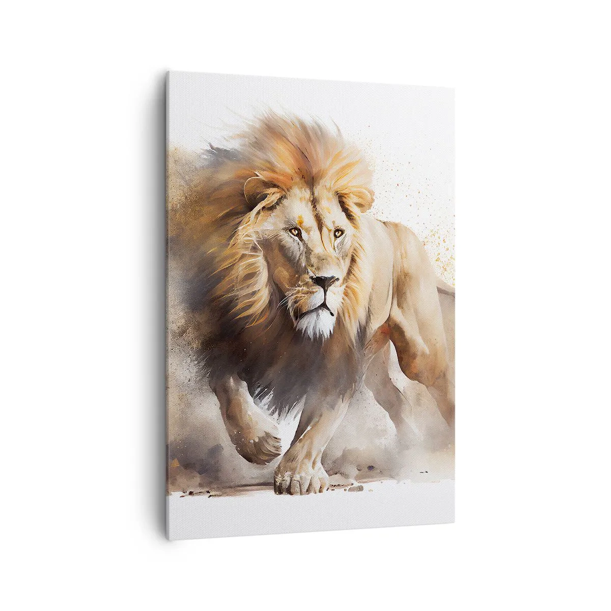 Quadro em tela - O rei se foi - 70x100 cm