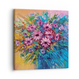Quadro em tela - A energia da vida - 30x30 cm