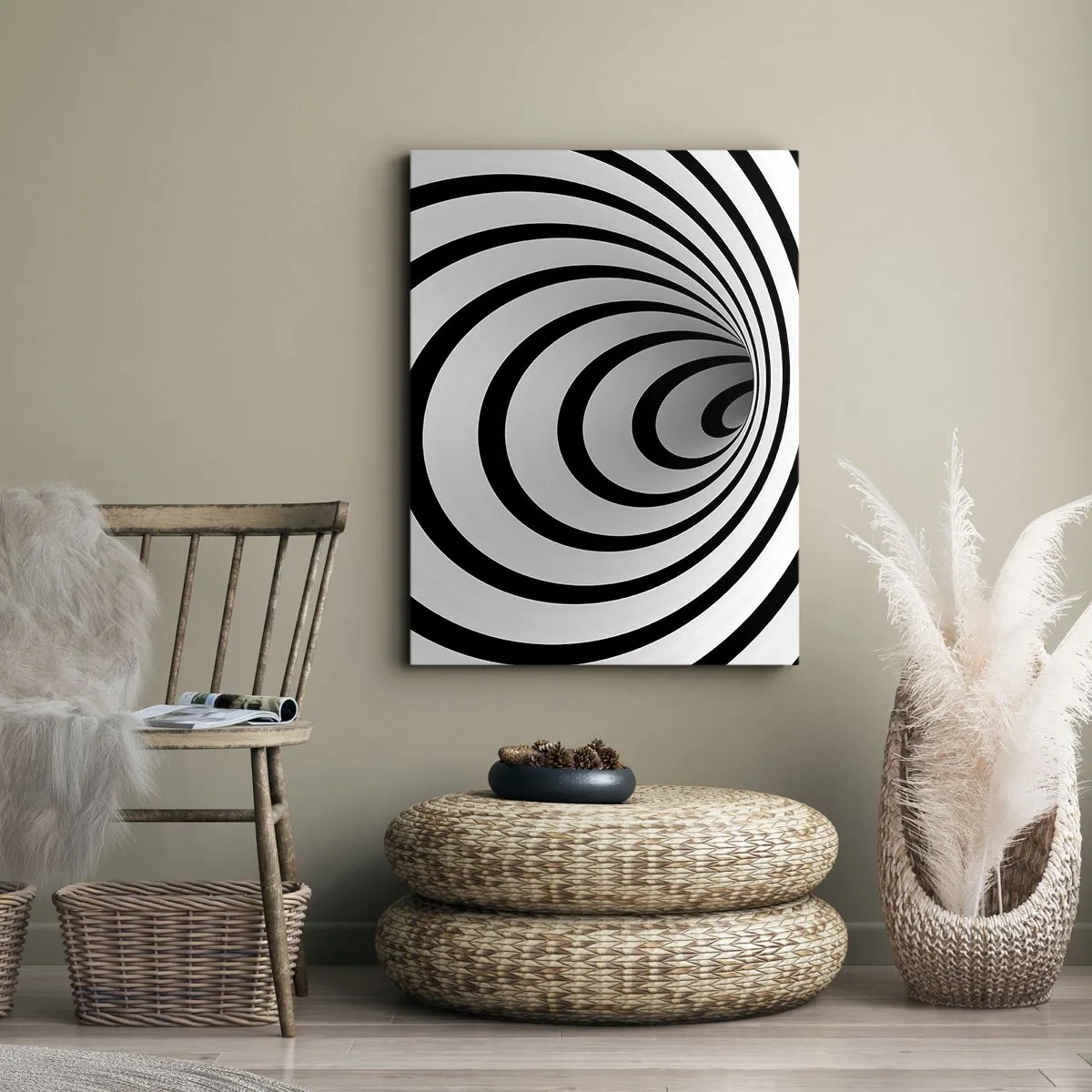 Quadro em tela - Também não resiste? - 45x80 cm
