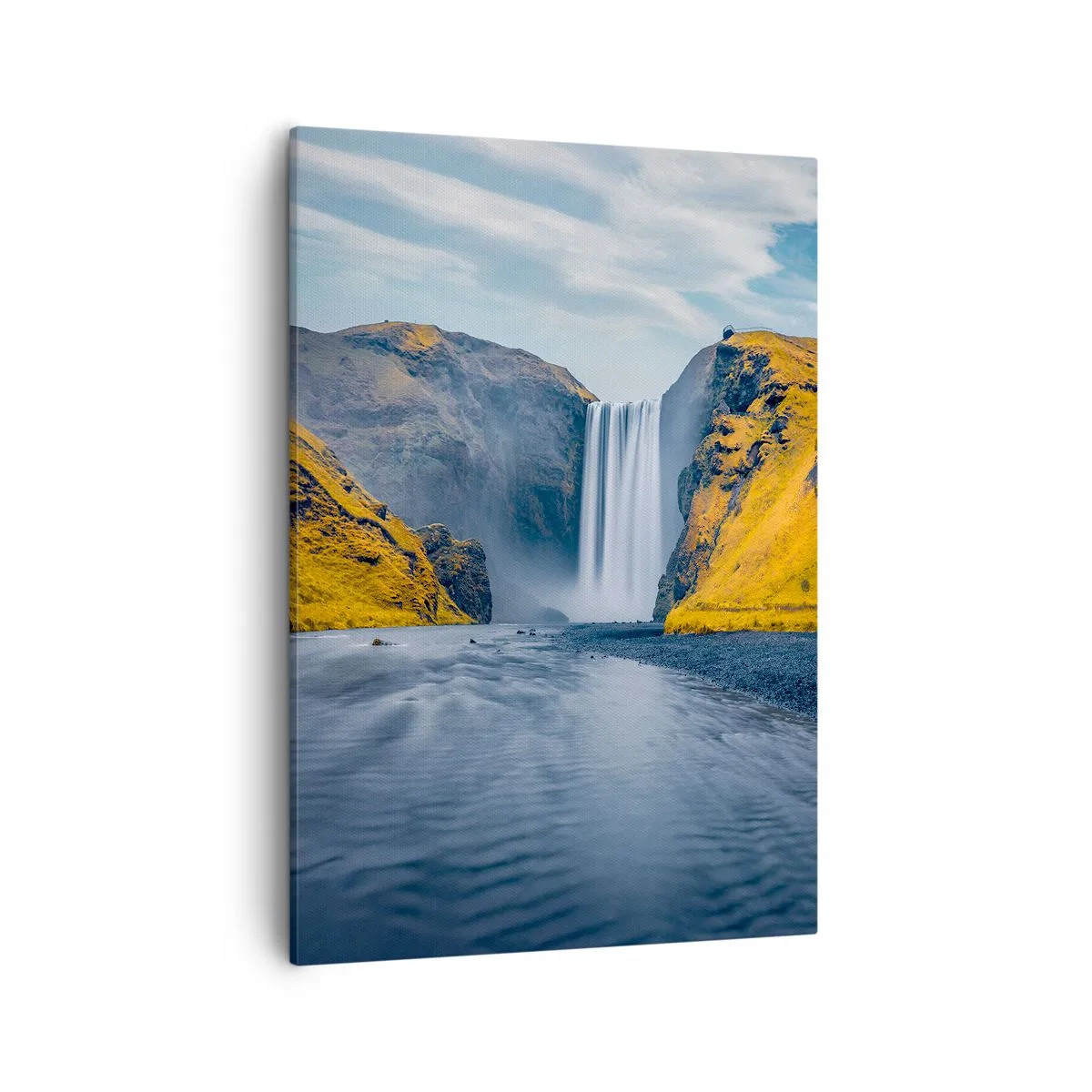 Quadro em tela - Eterno permanecer, eterno movimento  - 50x70 cm