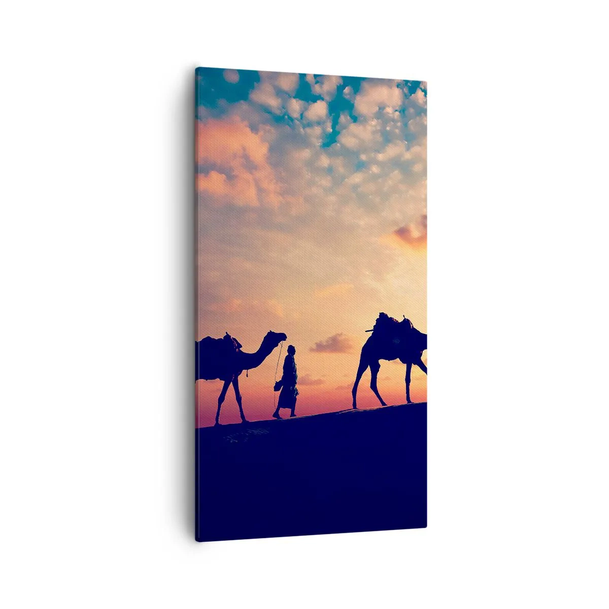 Quadro em tela - O misterioso espírito do Oriente - 55x100 cm