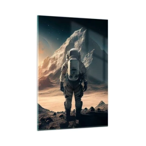 Quadro em vidro - Novo desafio - 80x120 cm