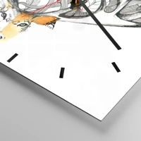 Mostrador com traços