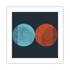 Pôster - Apenas geometria? - 40x40 cm