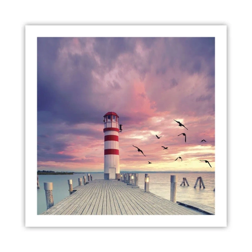 Pôster - Hora de ir ao porto - 60x60 cm