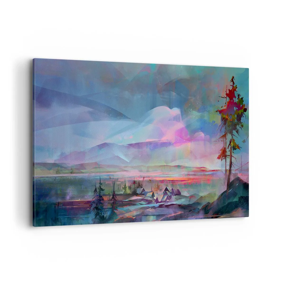 Quadro em tela - Sob um céu benevolente - 120x80 cm