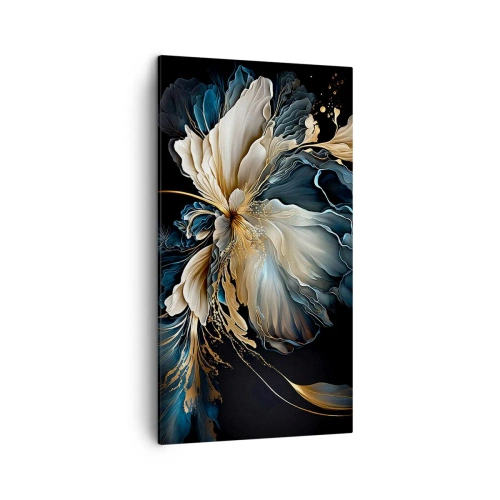 Quadro em tela - Flor de samambaia de conto de fadas - 45x80 cm