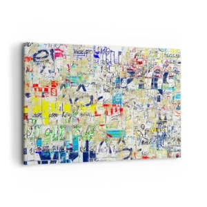 Quadro em tela - Simplesmente agradável aos olhos - 100x70 cm