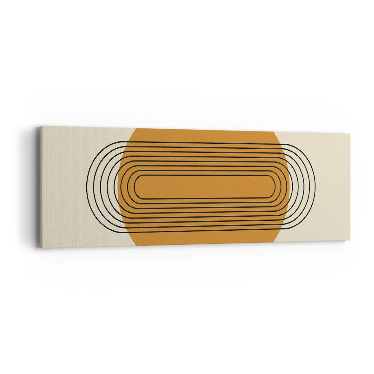 Quadro em tela - O plano perfeito - 90x30 cm