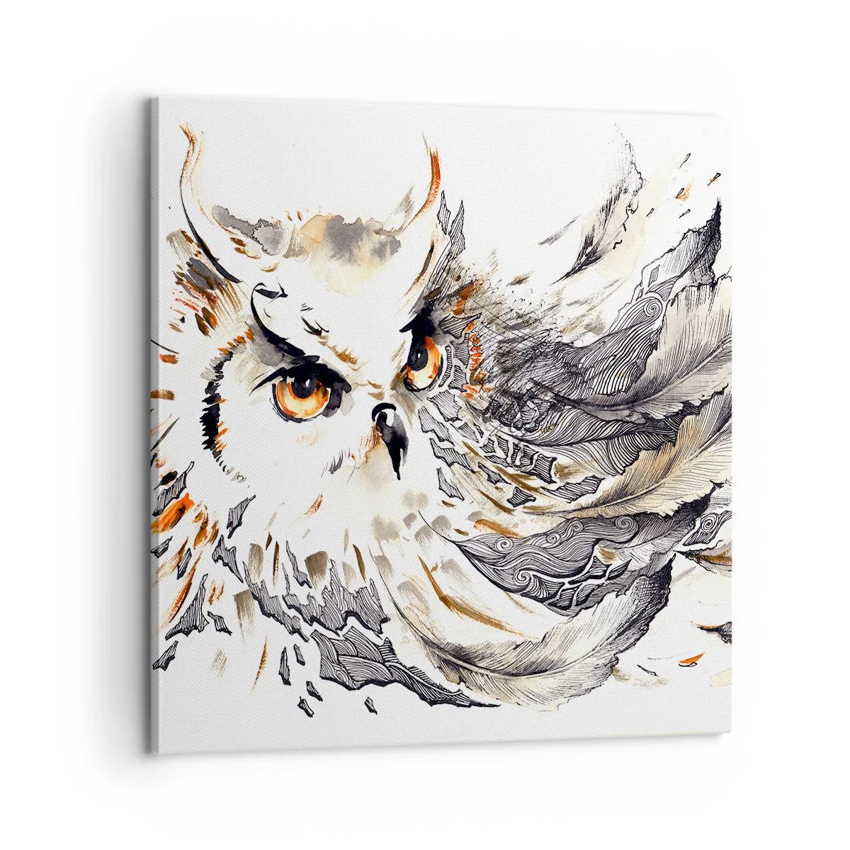 Quadro em tela - Ela veio do mundo da magia - 60x60 cm