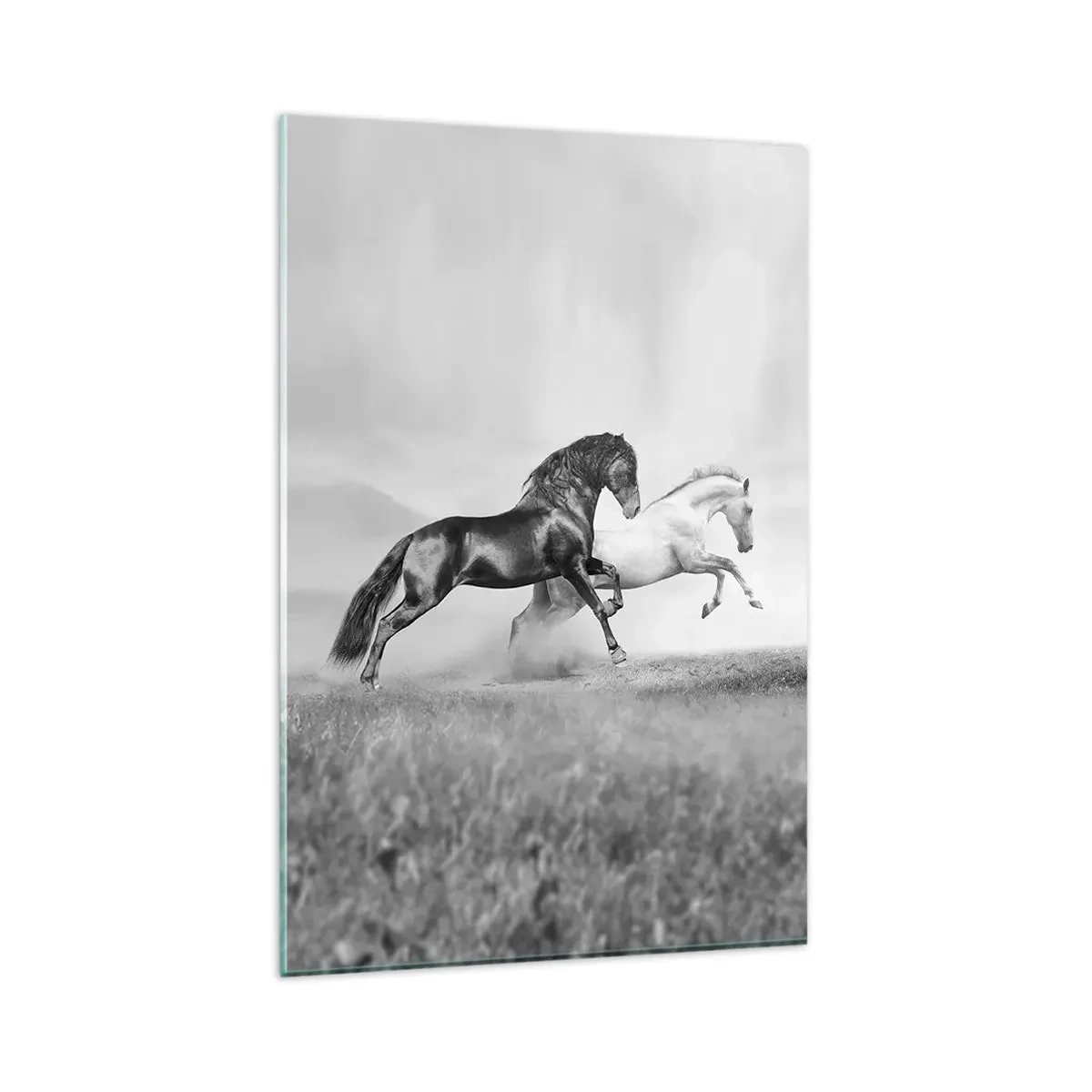 Quadro em vidro - Anjos e demônios - 80x120 cm