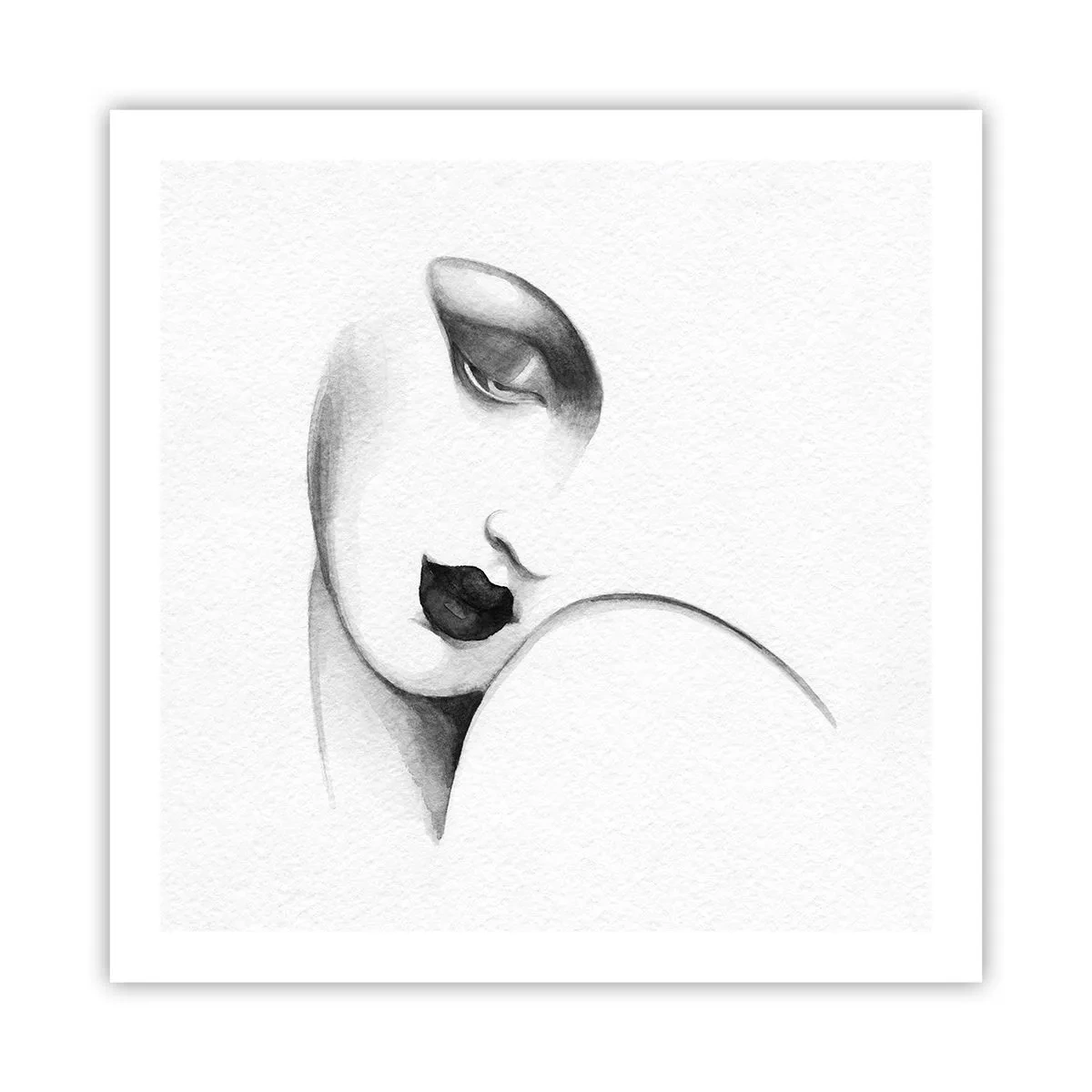Pôster - No estilo de Łempicka - 60x60 cm