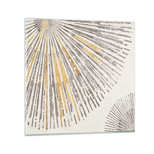 Quadro em vidro - A beleza do raio - 70x70 cm