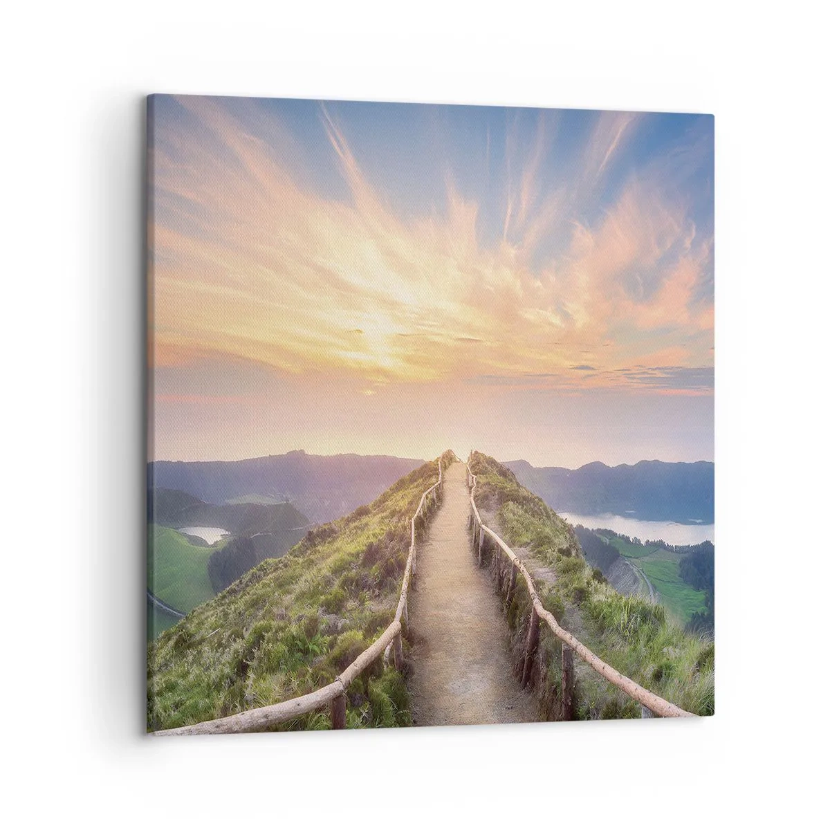 Quadro em tela - Perto do céu - 50x50 cm