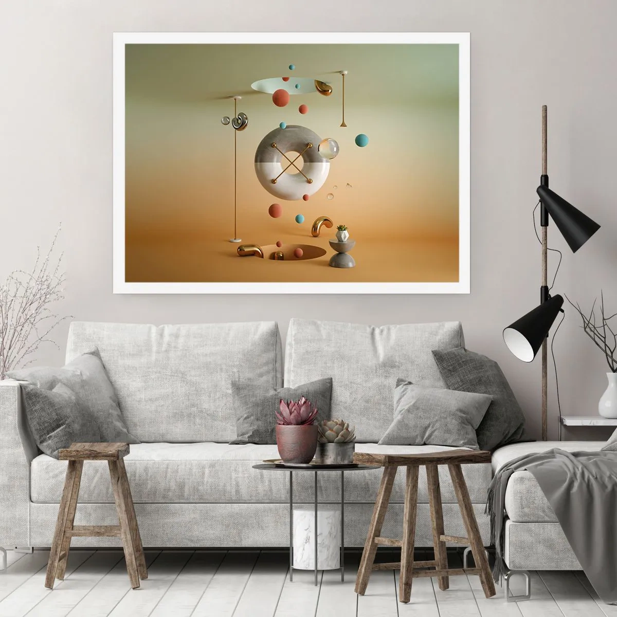 Pôster - Nada pode acontecer - 100x70 cm