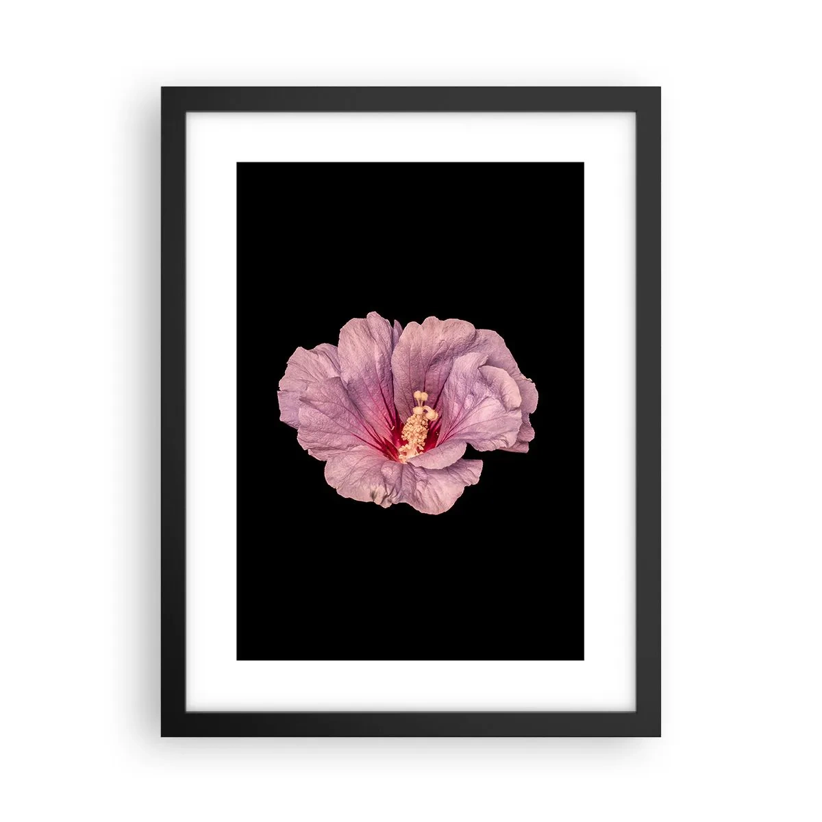 Pôster com moldura preta - Direto para o coração - 30x40 cm