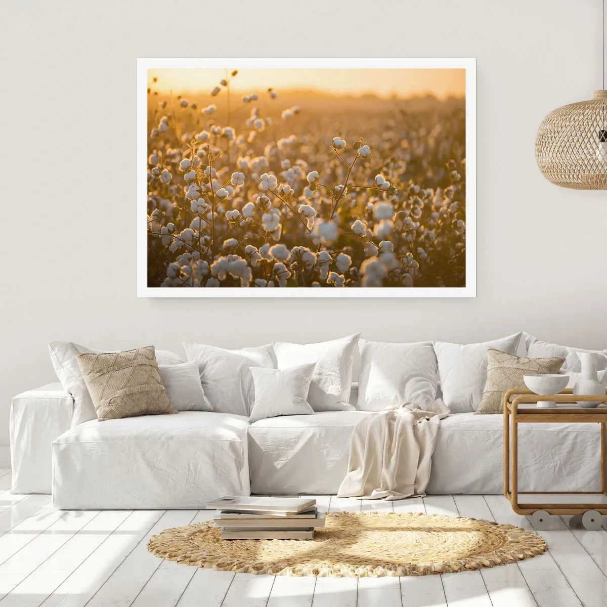 Pôster - Campo macio - 70x50 cm