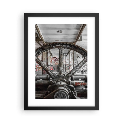 Pôster com moldura preta - A vida secreta da fábrica - 30x40 cm