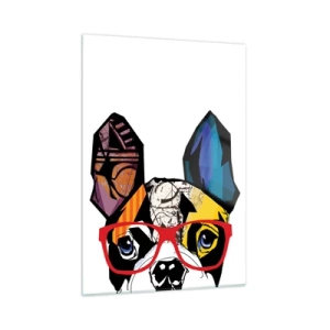 Quadro em vidro - Intelectual - 50x70 cm