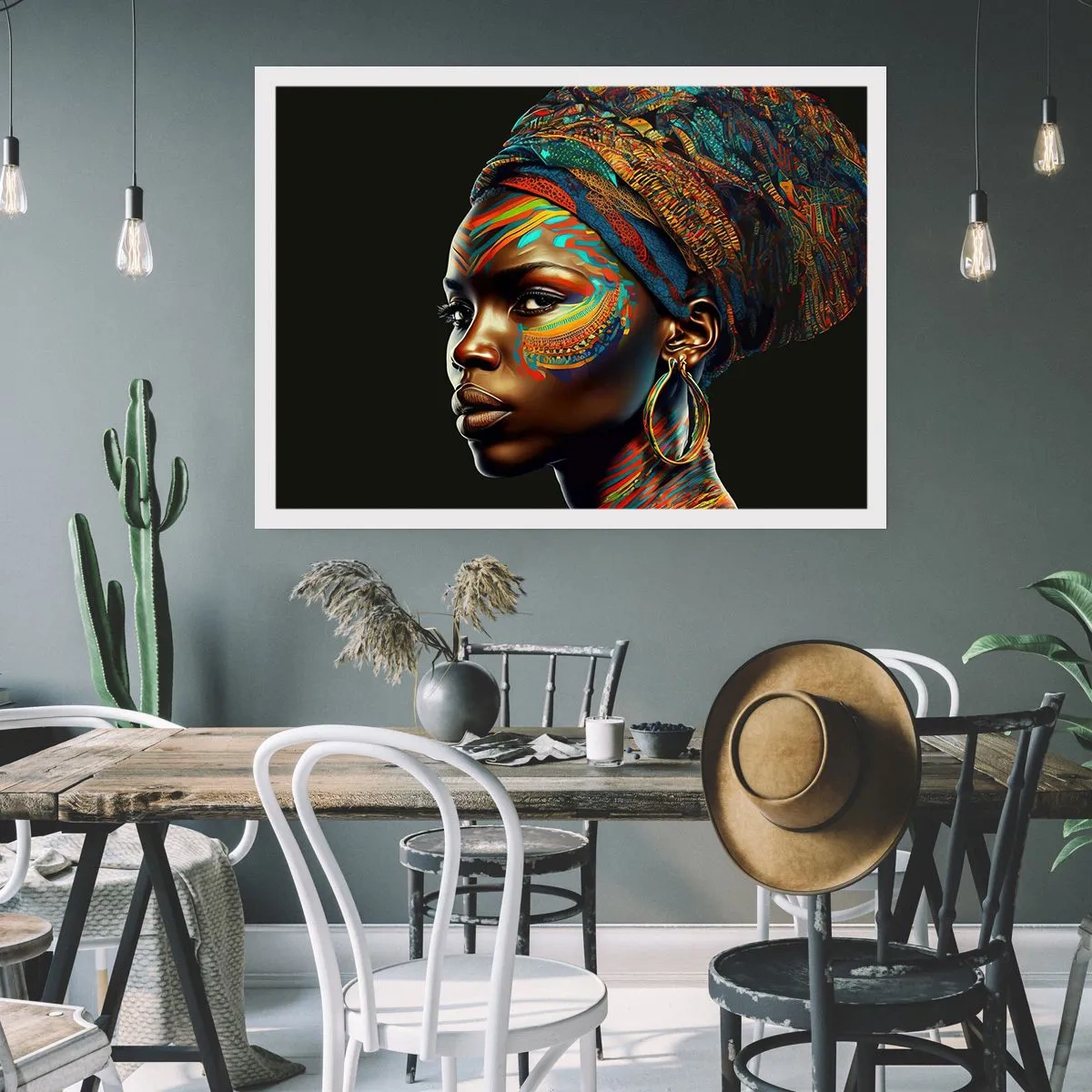 Pôster - Rainha africana - 91x61 cm