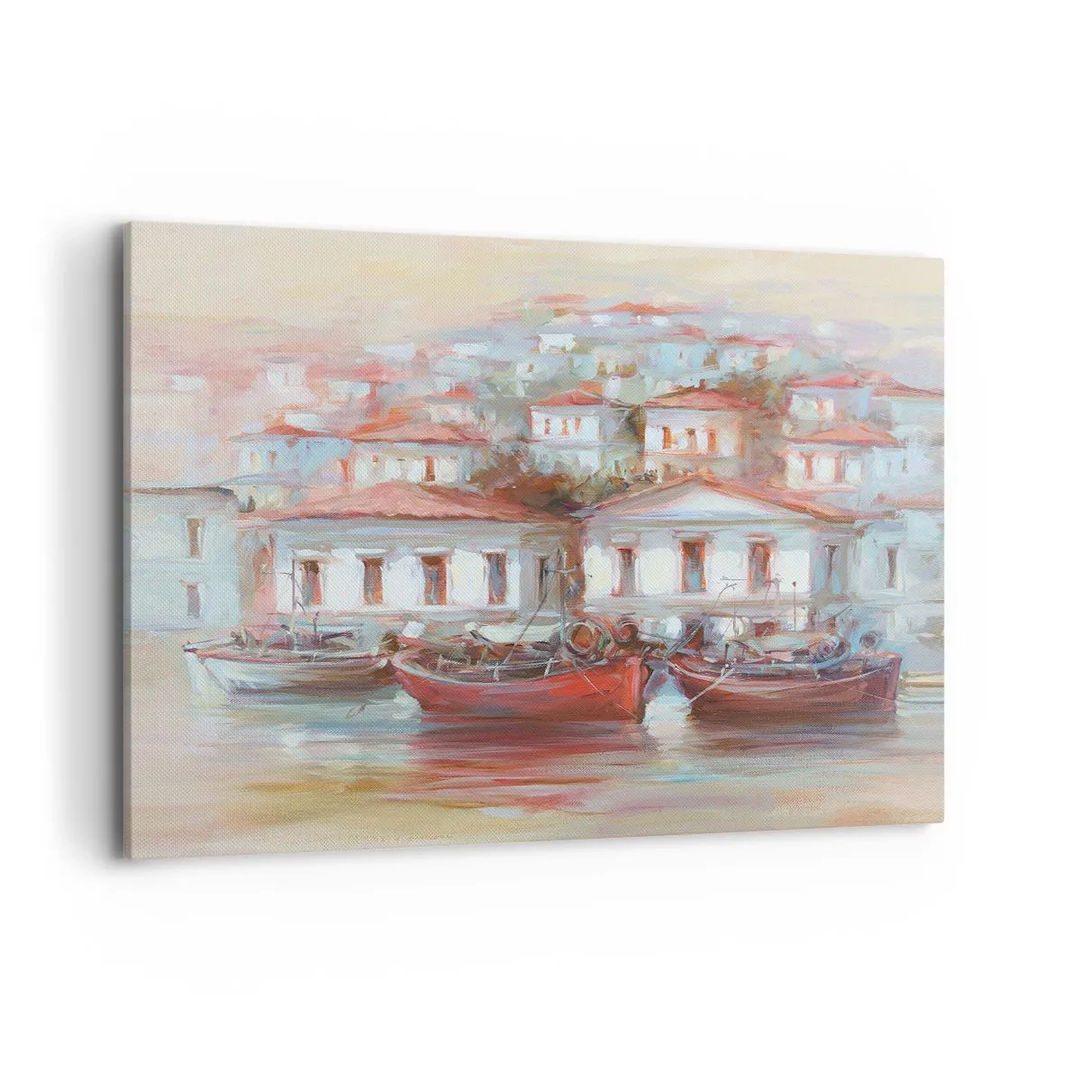 Quadro em tela - Cidade feliz - 100x70 cm