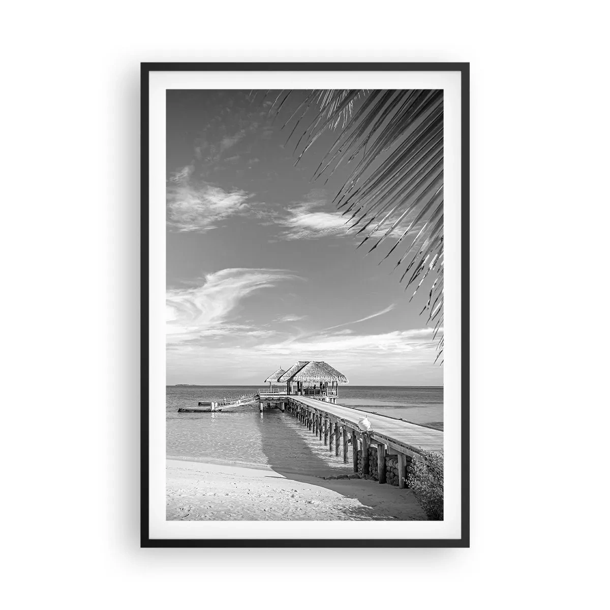 Pôster com moldura preta - Memória ou sonho? - 61x91 cm