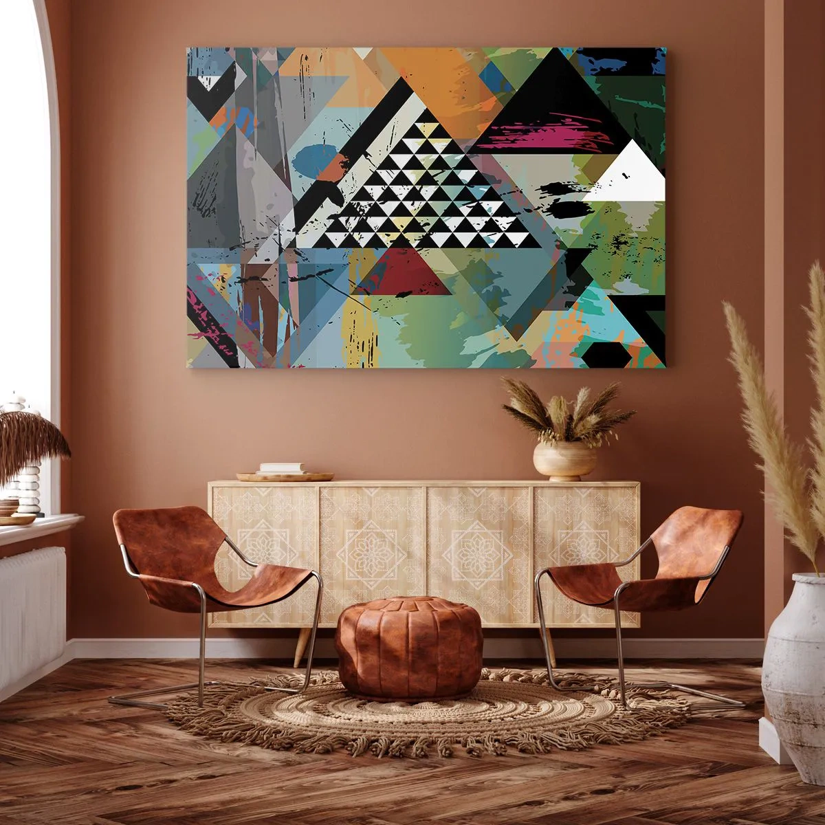 Quadro em tela - Como é simples - 100x70 cm